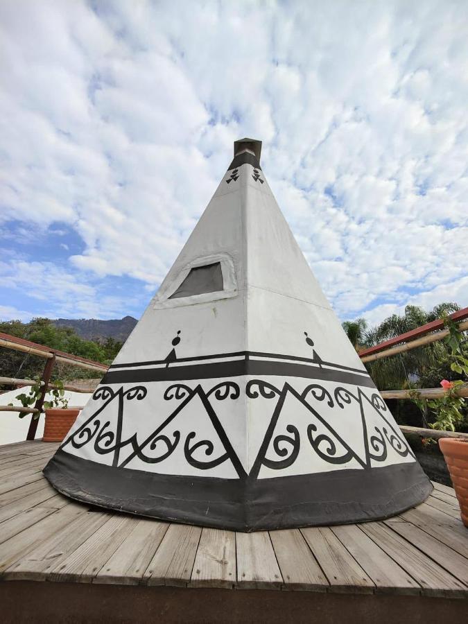 Hotel Fungi Tipis Tepoztlán Zewnętrze zdjęcie